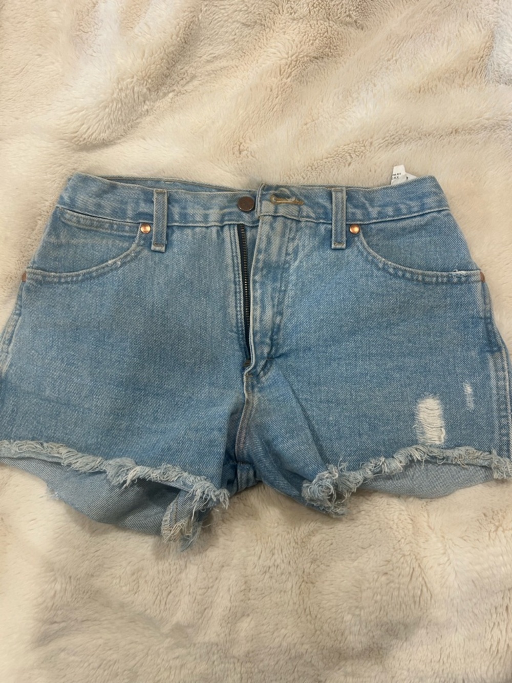 Wrangler Light Blue Denim Women's Shorts